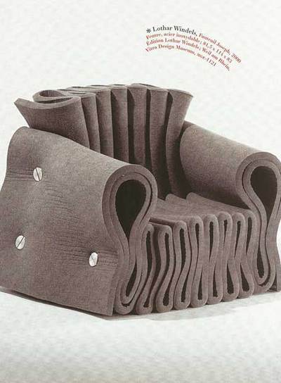 Sillón 'Joseph' (2000), de Lothar Windels.