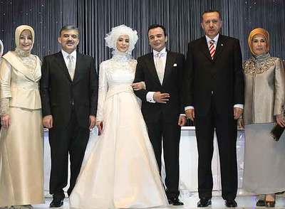 Boda de la hija de Abdulá Gül.