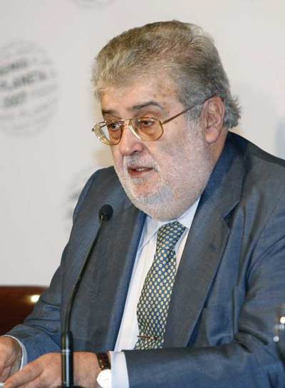 José Manuel Lara, ayer, en Barcelona.