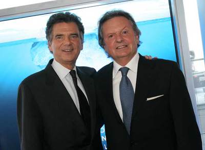 Alain de Pouzilhac, a la izquierda, y Gérard Saint-Paul.