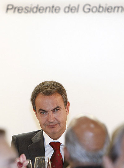 José Luis Rodríguez Zapatero, en la conferencia del  Foro Abc. 