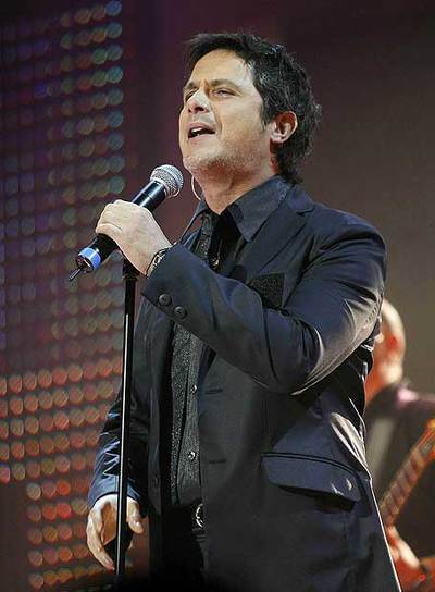 Alejandro Sanz, en una actuación.