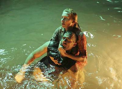 Escena de un capítulo de la nueva temporada de  Perdidos.  