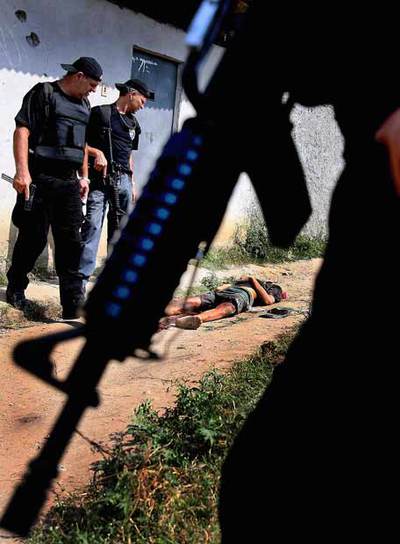Tiroteo sangriento en una favela
