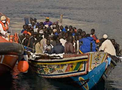 13.000 'sin papeles' han alcanzado las costas españolas desde enero.
