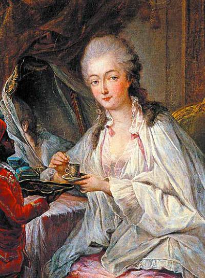 Madame Du Barry y el paje Zamore.