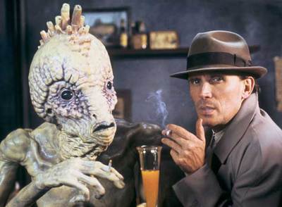 Peter Weller, en una imagen de  El almuerzo desnudo. 