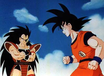 Fotograma de la serie infantil  Bola de Dragón .