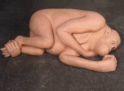  Orangutang,  escultura realizada por el artista belga Karsten Höller y expuesta en La Villette.