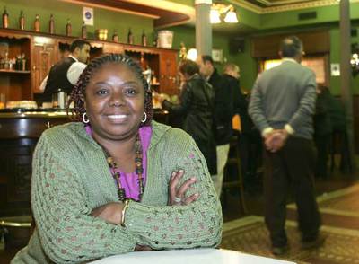 Remei Sipi preside la Asociación de Mujeres E'Waiso Ipola.