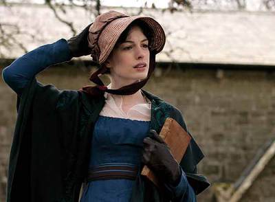 Anne Hathaway, en una imagen de  La joven Austen , dirigida por Julian Jarrold.