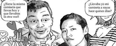 Viñeta de  La espinaca de Yukiko,  de Frédéric Boilet.