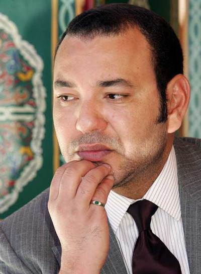 El rey Mohamed VI de Marruecos, en su residencia de Querzazate en 2005.