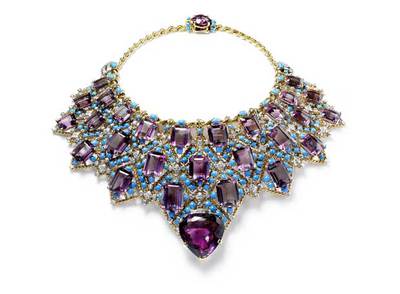 Collar  draperie  encargado a Cartier por el duque de Windsor en 1947