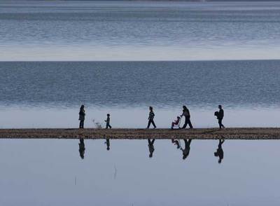 Andando sobre las aguas en Colmenar Viejo