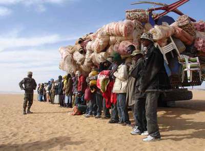 Fotograma de  14 kilómetros,  película de Gerardo Olivares ganadora de la Espiga de Oro en Valladolid.