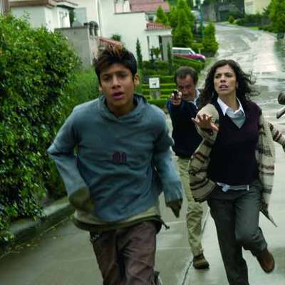 Maribel Verdú en un fotograma de  La Zona , primer filme del uruguayo Rodrigo Plá.