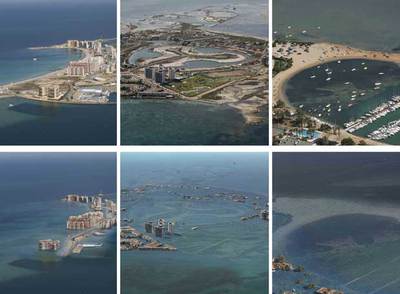 NI RASTRO DE LA MANGA DEL MAR MENOR