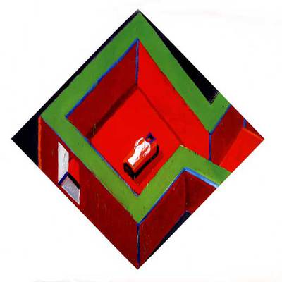  Habitación roja y verde con figura  (2006), de Juan Navarro Baldeweg.