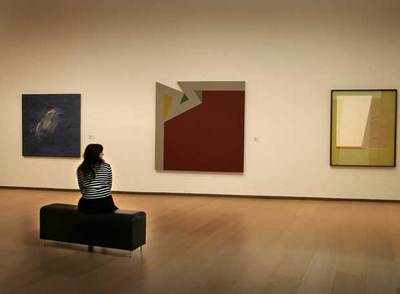 Una imagen de la exposición  El museo imaginario,  que se exhibe en el IVAM de Valencia.