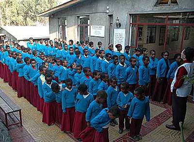 Imagen del centro etíope de Global Infantil capturada en su  web. 