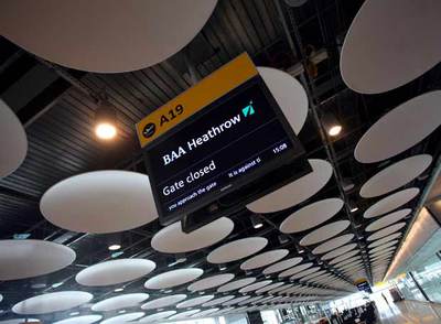 BAA, que gestiona el aeropuerto de Heathrow, está controlada por Ferrovial.
