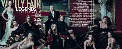 La portada de  Vanity Fair  en la que Annie Leibovitz reunió a las 10 mejores actrices del momento. Entre ellas, abajo a la derecha, Penélope Cruz.