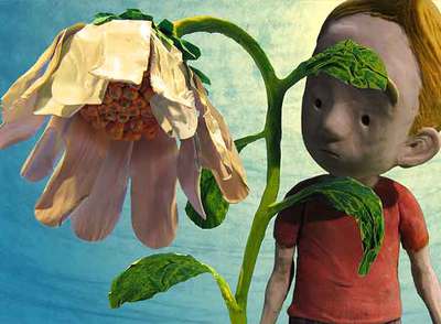 Imagen de  La flor más grande del mundo,  de Juan Pablo Etcheverry, candidato como corto de animación.