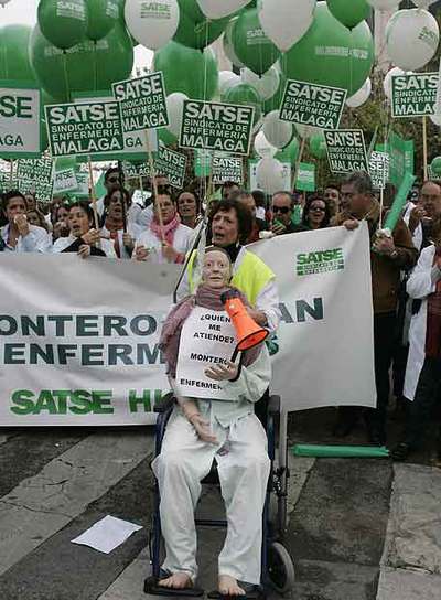 Protesta para exigir más personal