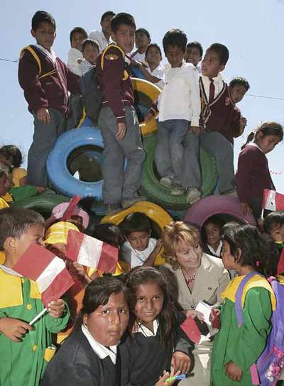 ESPERANZA AGUIRRE, EN PISCO