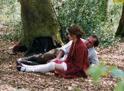 Marina Hands y Jean-Louis Coullo'ch, en un fotograma de  Lady Chatterley,  de Pascale Ferran.