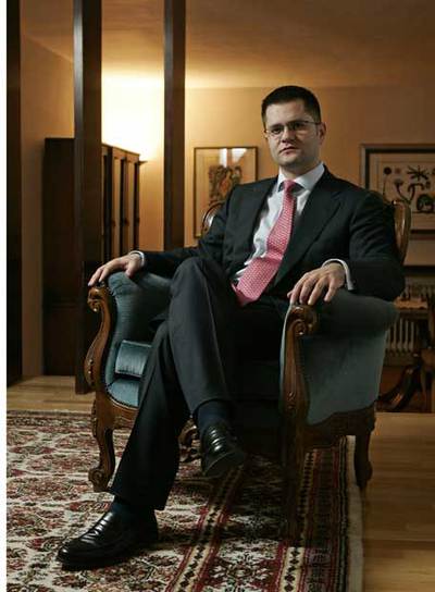 El ministro de Exteriores serbio, Vuk Jeremic.