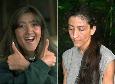 ANTES Y DESPUÉS DE CINCO AÑOS DE CAUTIVERIO.