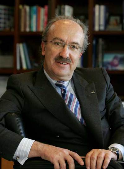 Javier de Agustín, consejero delegado de Axa Winterthur.