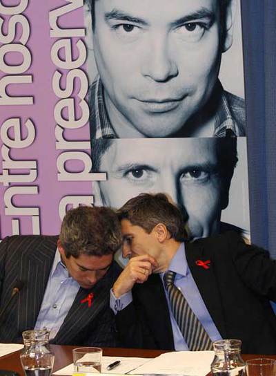 Izaguirre y Grande-Marlaska, ante el anuncio.