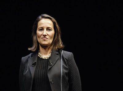 La   ex candidata socialista a la presidencia francesa, Ségolène Royal, durante su participación en un debate sobre la izquierda francesa.