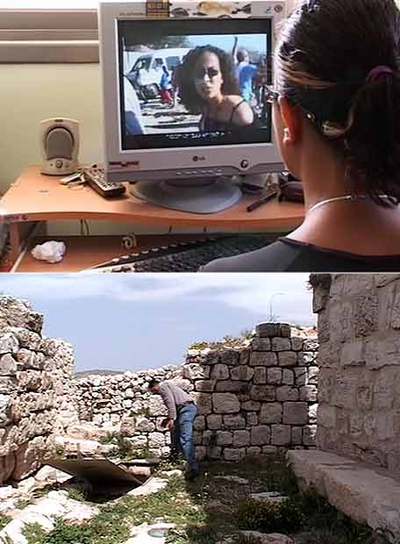 Imágenes del documental  La gruta de María.  