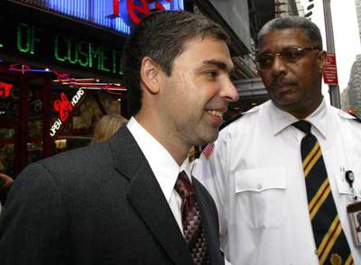 Larry Page, uno de los fundadores de Google.