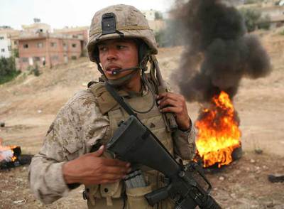 Fotograma de  La batalla de Hadiza. 