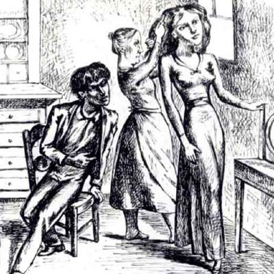 Ilustraciones de Balthus para  Cumbres borrascosas. 