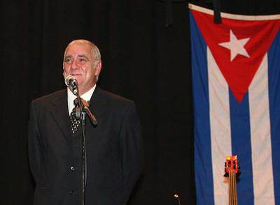 Carlos Otero, presentador de  El Sabanazo  durante 14 años, en una actuación en Canadá en 2006.