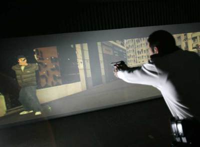 Disparar contra una máquina