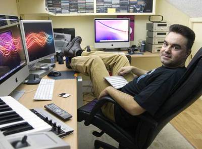 Pachi Villegas, en su casa.