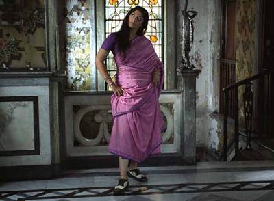 Ashima A. Ganguli, en un fotograma de  El buen nombre  (2006), de Mira Nair.