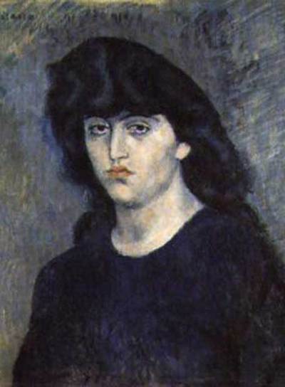  Retrato de Suzanne,  de Pablo Picasso.