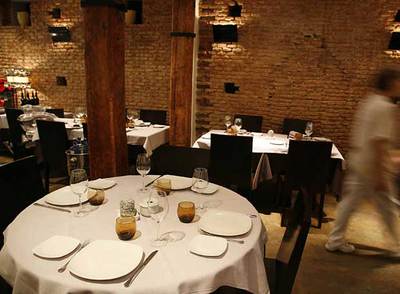Comedor del restaurante madrileño La Zamorana, inaugurado en 1921.