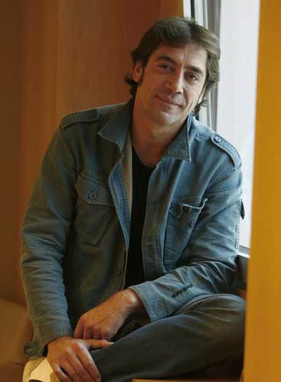 Javier Bardem, a las puertas del Oscar por el filme  No es país para viejos,   esta semana en Madrid.