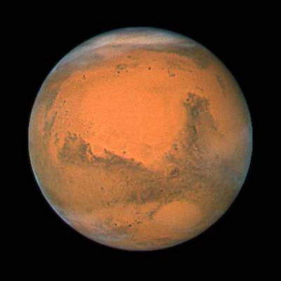 Imagen del planeta Marte.