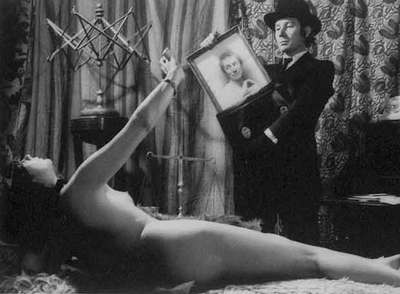 Foto de la serie  La moneda viviente,  de Pierre Zucca y Pierre Klossowski.