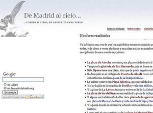 Portada de De Madrid al cielo.